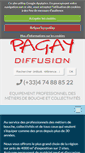 Mobile Screenshot of pagaydiffusion.fr